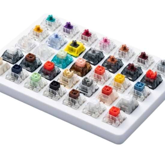 Фото - Набір перемикачів для клавіатури Keychron Kailh Switch Tester 35 шт. (Z136_KEYCHRON)