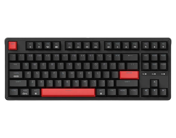 Фото - Клавиатура проводная игровая Keychron C3 Pro 87Key, K pro Red, USB-A, QMK, Hot-swap, EN/UKR, RGB Black (C3PH1_KEYCHRON)