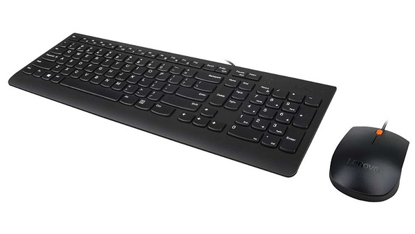 Фото - Клавиатура+мышь Lenovo 300 USB Combo UKR (GX31D64833)
