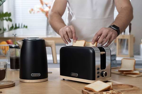 Фото - Електричний чайник Ardesto EKL-F420BWD