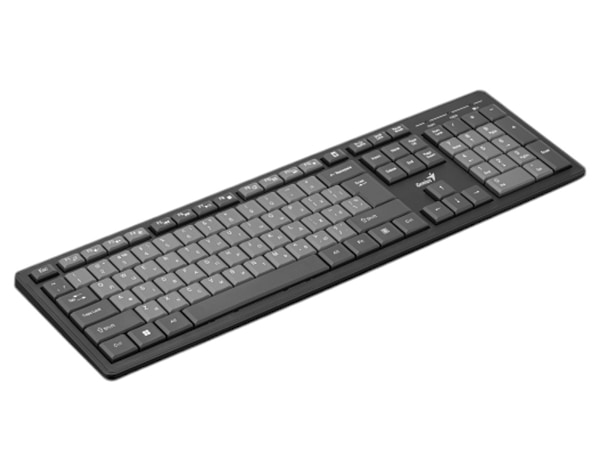 Фото - Клавіатура + миша бездротова Genius KM-8200, WL, EN/UKR Black (31340003428)