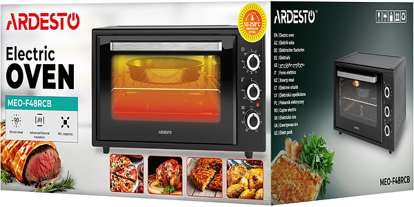 Фото - Піч електрична Ardesto MEO-F48RCB