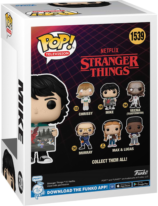 Фото - Колекційна фігурка FUNKO POP TV: Stranger Things S4 - Mike w/Will's Painting (5908305249474)