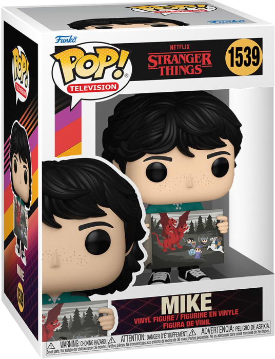 Фото - Колекційна фігурка FUNKO POP TV: Stranger Things S4 - Mike w/Will's Painting (5908305249474)