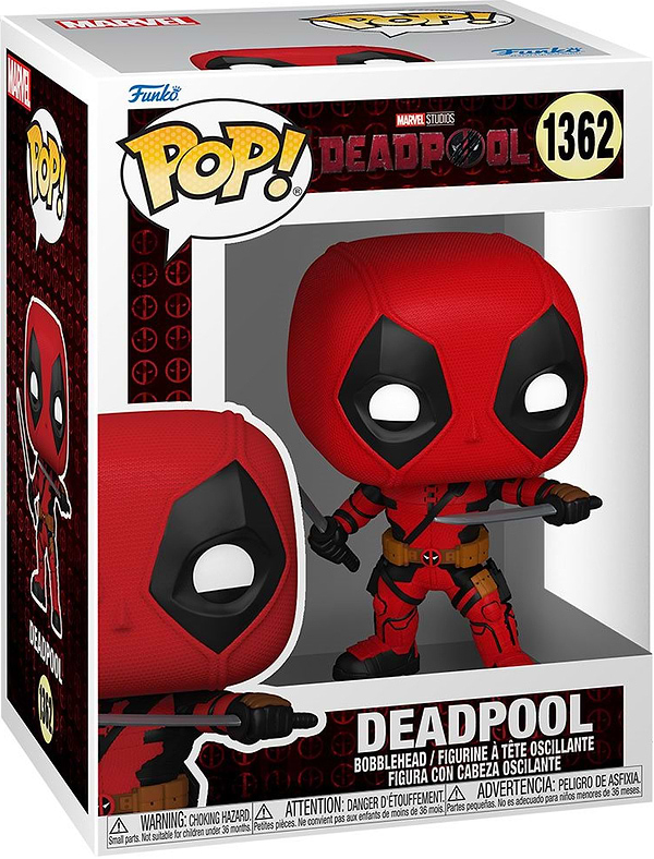 Фото - Коллекционная фигурка FUNKO POP Marvel: Deadpool 3 - Deadpool (5908305248064)