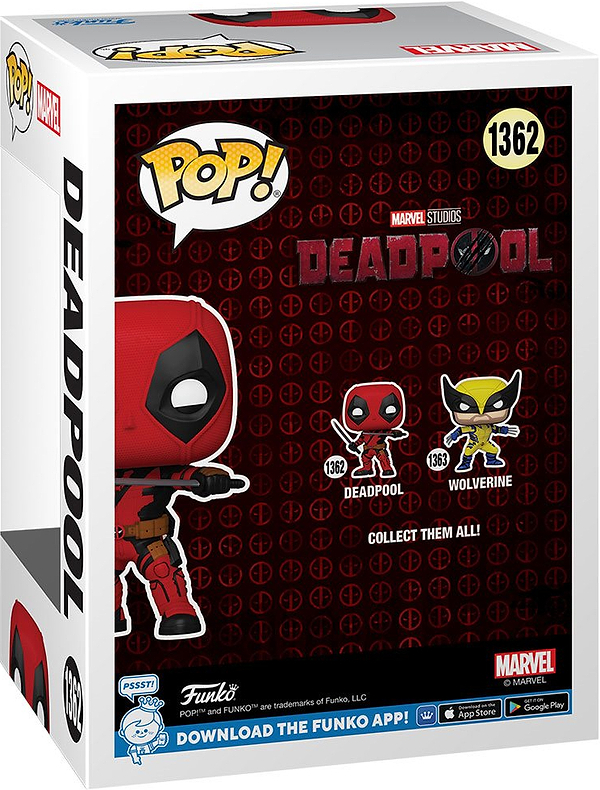 Фото - Коллекционная фигурка FUNKO POP Marvel: Deadpool 3 - Deadpool (5908305248064)