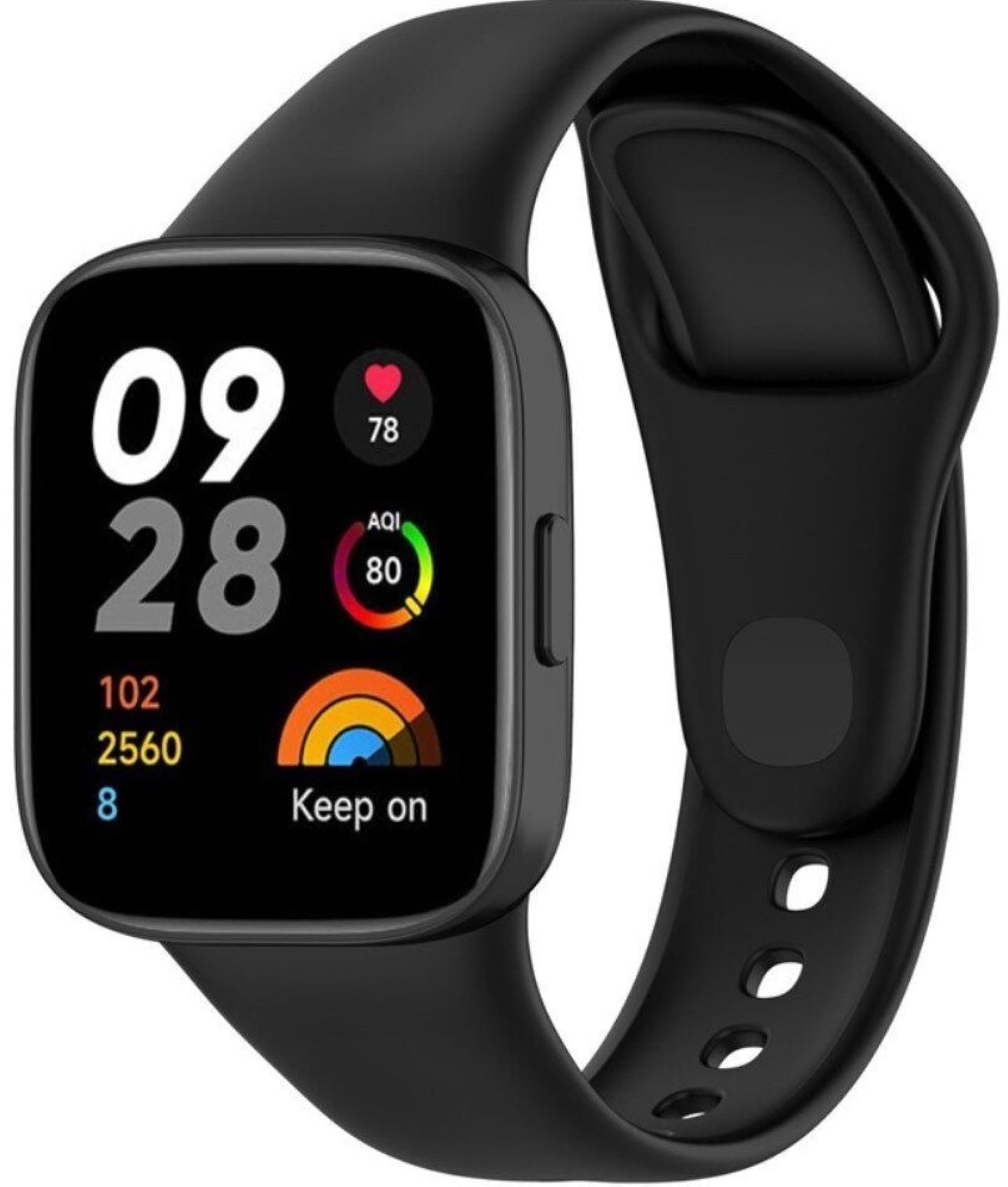 Ремешок для смарт-часов BeCover for Xiaomi Redmi Watch 3 Black (710962)