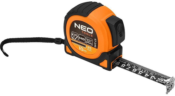 Фото - Рулетка Neo Tools 67-245 Super Black, 10мx25мм