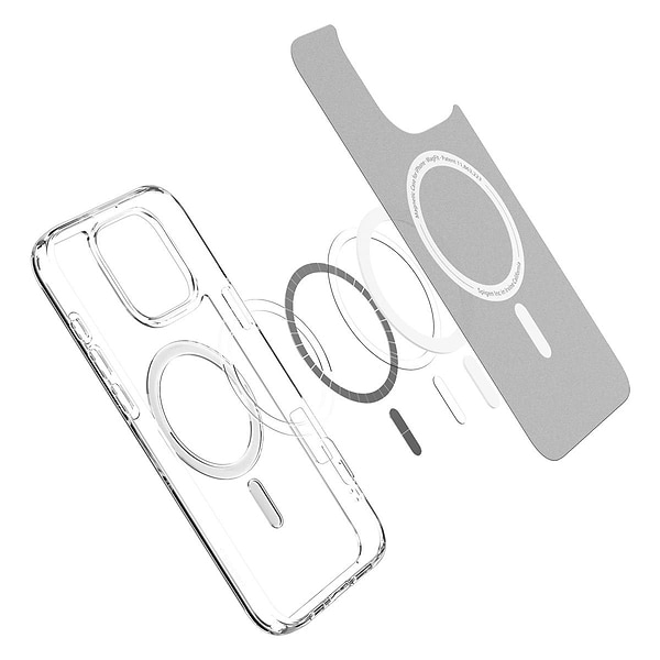 Фото - Чехол для смартфона Spigen for iPhone 16 Pro Ultra Hybrid MagFit White (ACS08129)