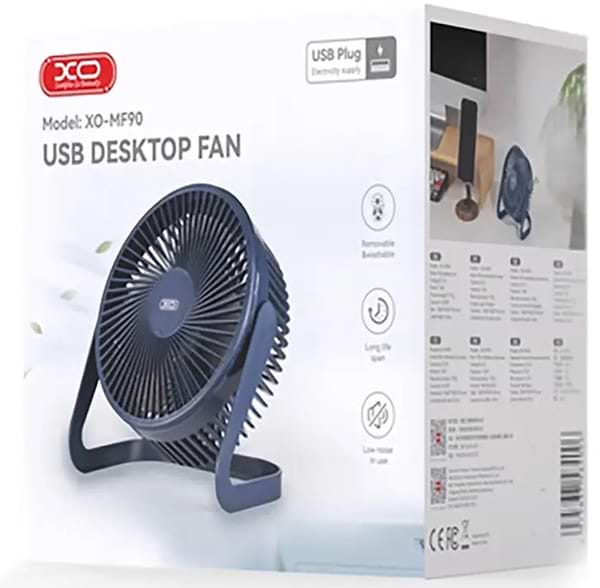 Фото - Вентилятор настольный XO MF90.blue