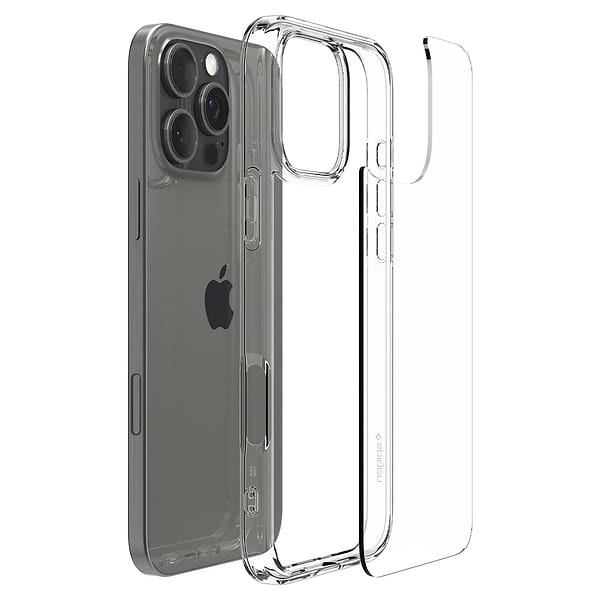 Фото - Чехол для смартфона Spigen iPhone 16 Pro Max, Ultra Hybrid, Crystal Clear (ACS07992)