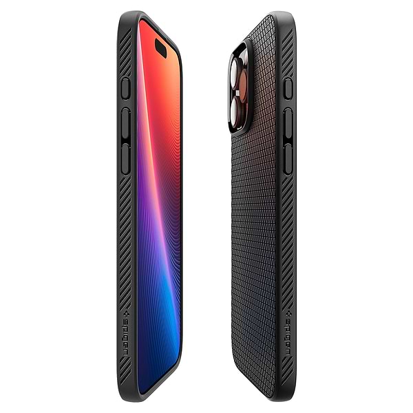 Фото - Чехол для смартфона Spigen for iPhone 16 Pro Max Liquid Air Matte Black (ACS07988)