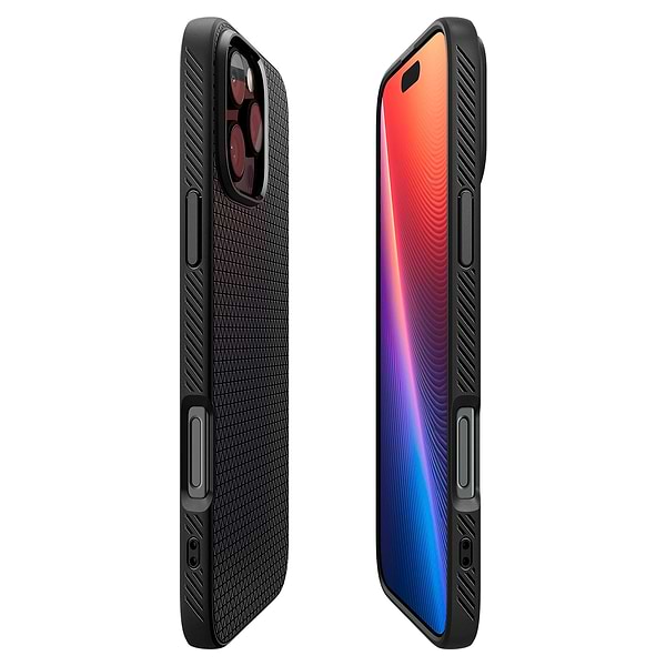 Фото - Чехол для смартфона Spigen for iPhone 16 Pro Max Liquid Air Matte Black (ACS07988)