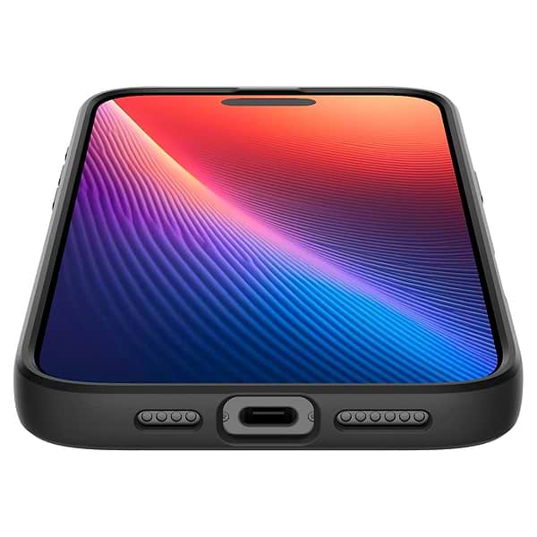 Фото - Чехол для смартфона Spigen for iPhone 16 Pro Max Liquid Air Matte Black (ACS07988)