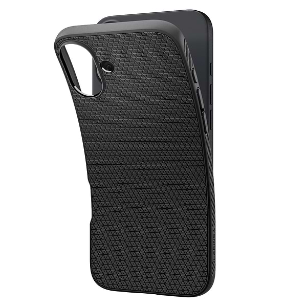Фото - Чехол для смартфона Spigen for iPhone 16 Plus Liquid Air Matte Black (ACS08066)
