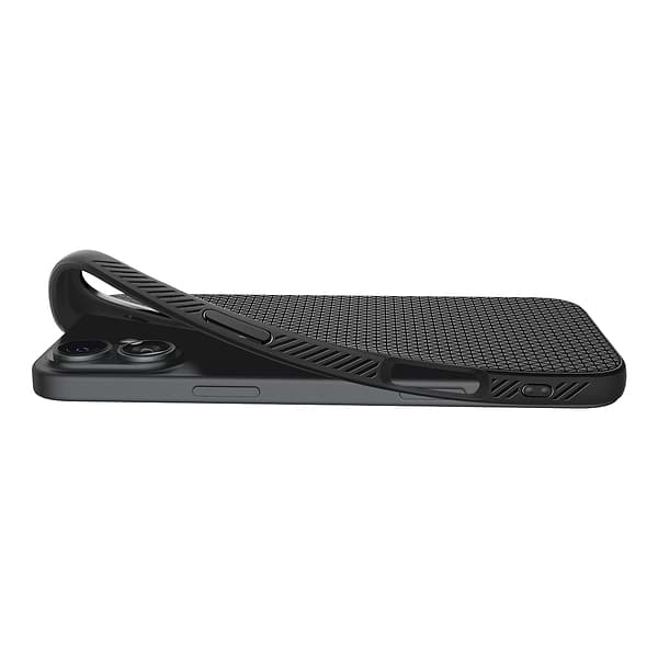 Фото - Чехол для смартфона Spigen for iPhone 16 Plus Liquid Air Matte Black (ACS08066)