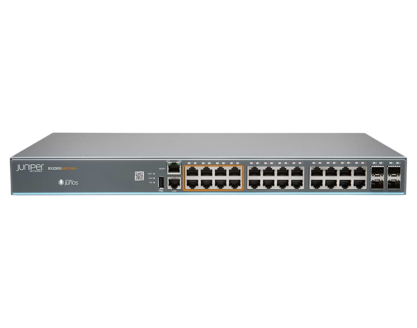 Коммутатор локальной сети (Switch) Juniper EX2300-24MP - Фото 1