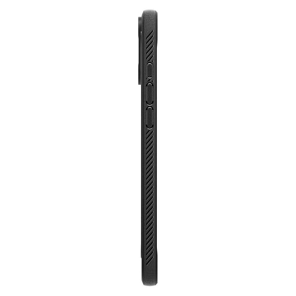 Фото - Чехол для смартфона Spigen iPhone 16, Rugged Armor MagFit, Matte Black (ACS08214)