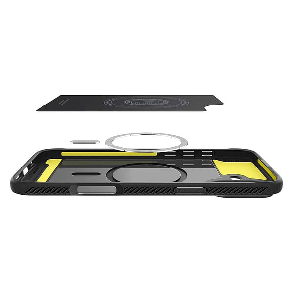 Фото - Чехол для смартфона Spigen iPhone 16, Rugged Armor MagFit, Matte Black (ACS08214)