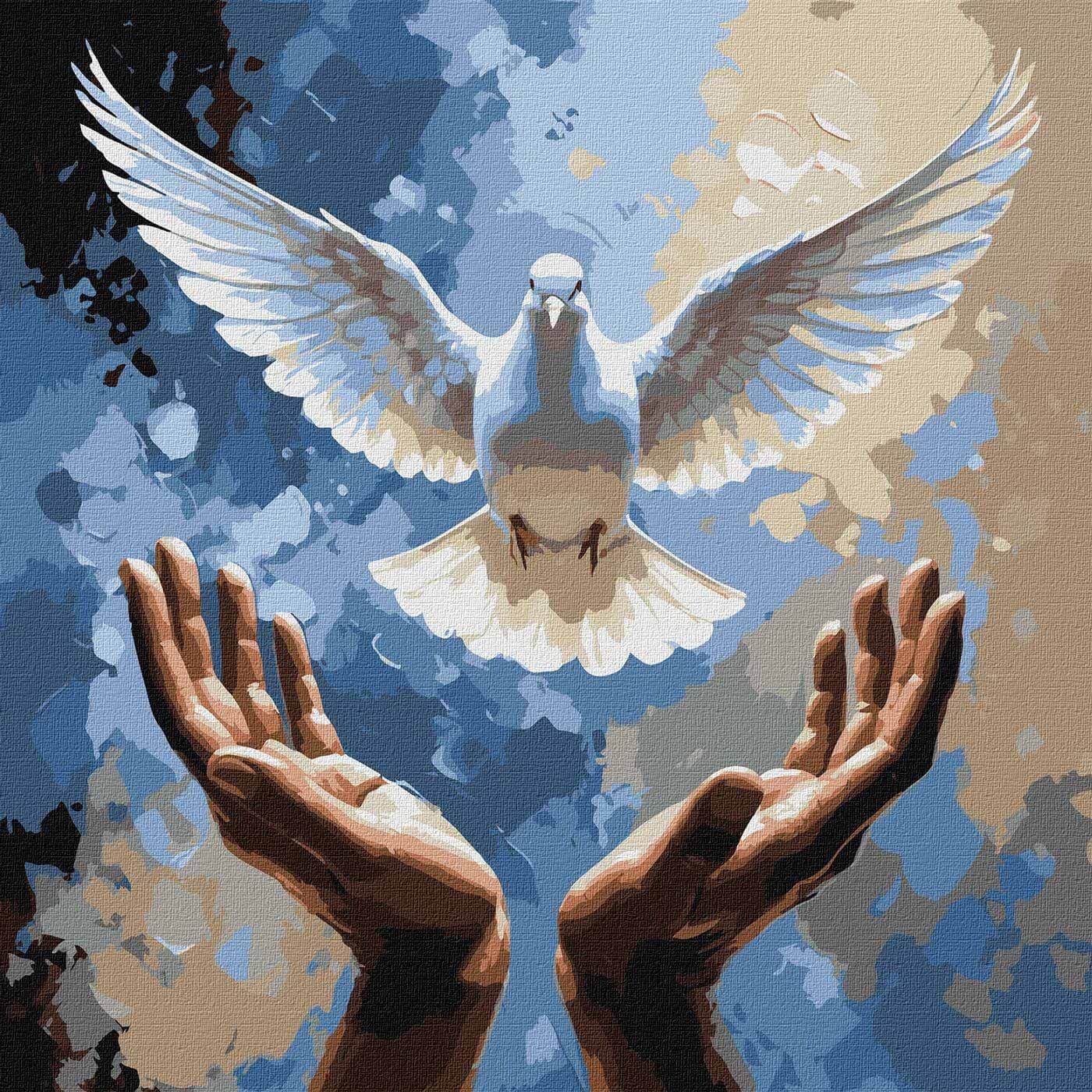 Картина по номерам Ideyka Руки добра 40х40 см (KHO6713)