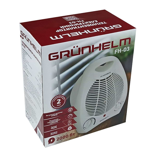 Фото - Тепловентилятор Grunhelm FH-03