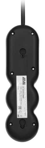Фото - Удлинитель 220В 2E Plus 3 розетки 3 м Black (2E-U03VES3MBK)