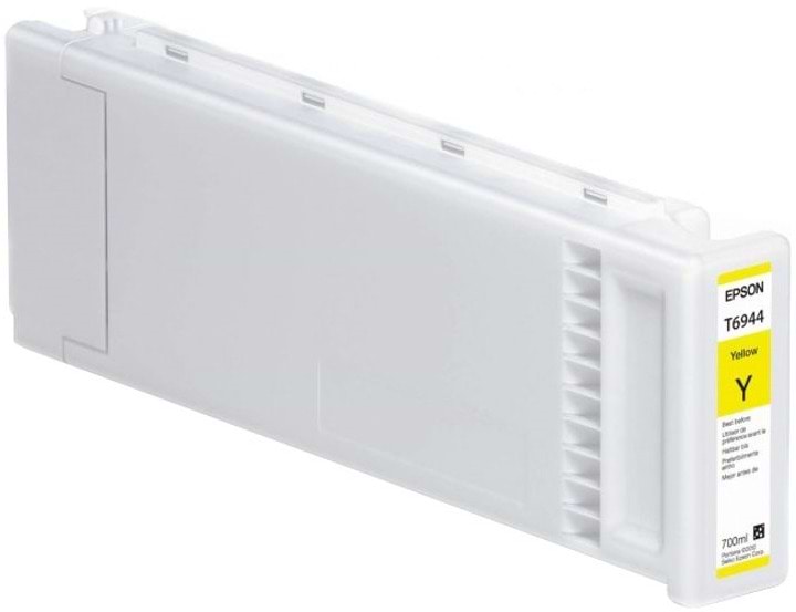 Картридж для струйных МФУ и принтеров Epson SC-T3000/T5000/T7000/T3200/T5200/T7200 Yellow, 700 мл (C13T69440N)