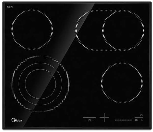 Фото - Варильна поверхня електрична Midea MC-HF672B Фото - Варильна поверхня електрична Midea MC-HF672B