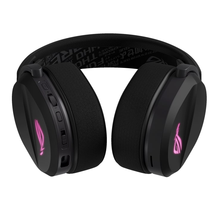 Фото - Гарнітура бездротова ігрова Asus ROG Pelta, USB-A/BT/WL Black (90YH0410-BHUA00)