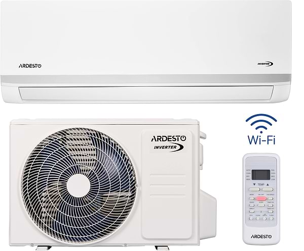 Фото - Кондиціонер спліт Ardesto ACM-11INV-R32-WF-AG-S