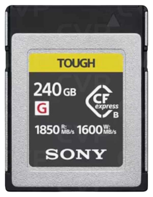 Фото - Карта памяти Sony CFexpress Type B 240GB R1850/W1600MB/s Tough (CEBG240T.CE7)