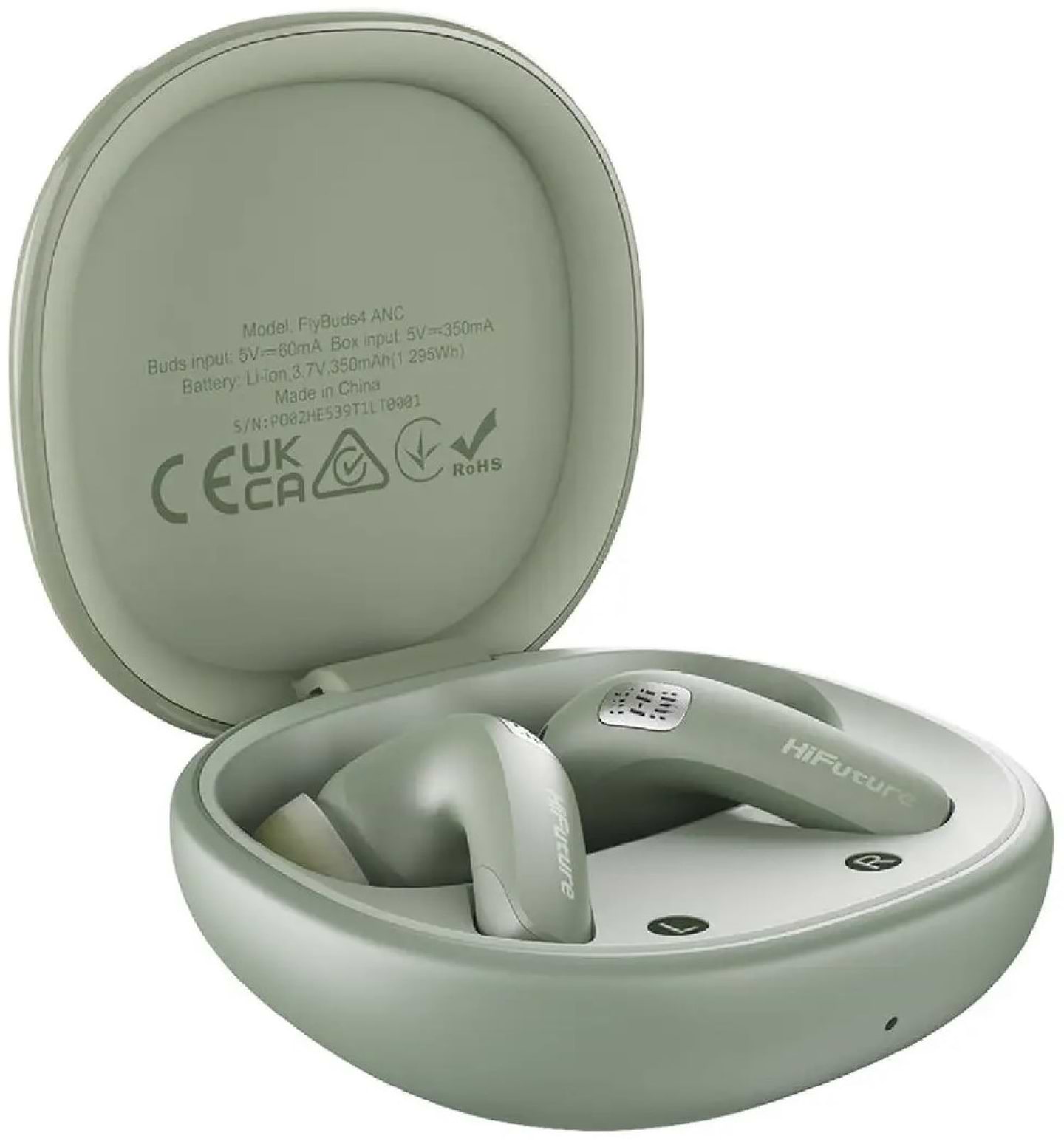 Навушники вкладиші бездротові TWS HiFuture flybuds4.matchagreen - Фото 1