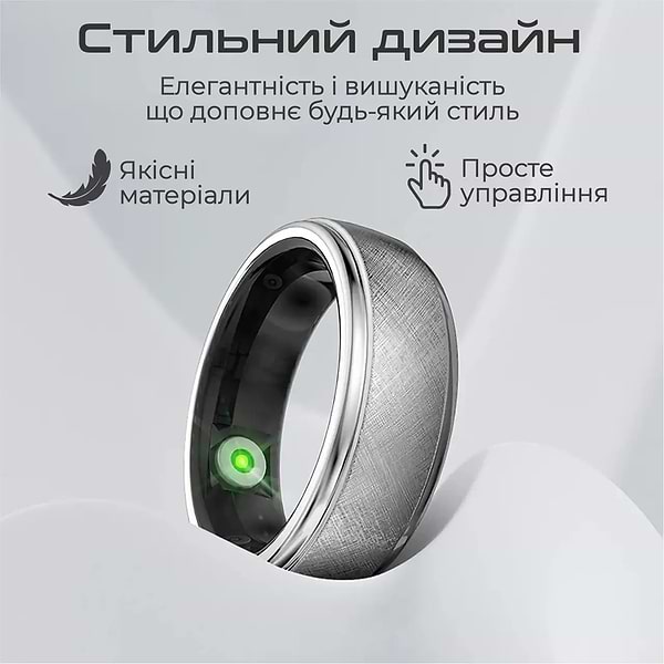 Фото - Смарт-кольцо HiFuture futurering2-13.titaniumsilver
