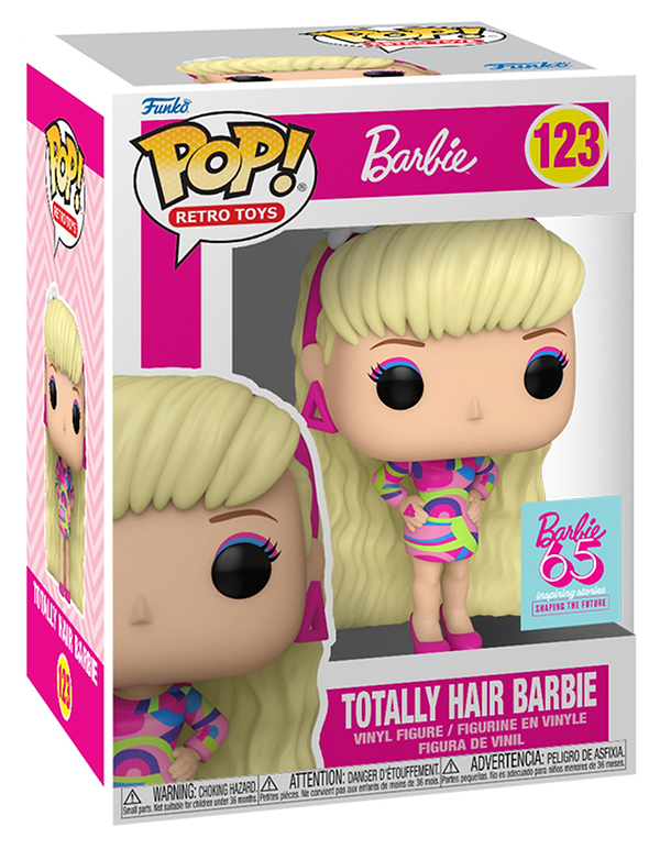 Фото - Коллекционная фигурка FUNKO POP! серии Барби - БАРБИ С ДЛИННЫМИ ВОЛОСАМИ (67454)