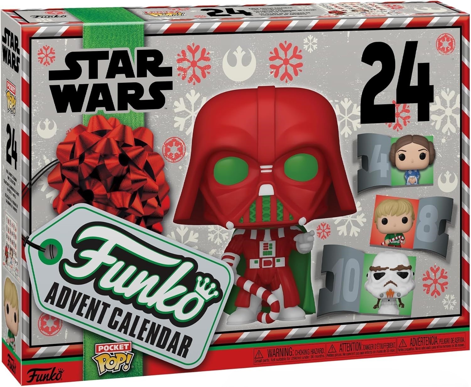 Коллекционные фигурки набор FUNKO POP Advent Calendar: Star Wars Holiday (62090)