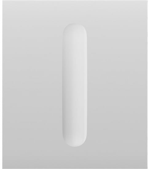 Кнопка для LightSwitch центральна для одноклавішного вимикача Ajax СenterButton Dimmer 1-gang 2-way for LightSwitch, Jeweler, white (000051266)