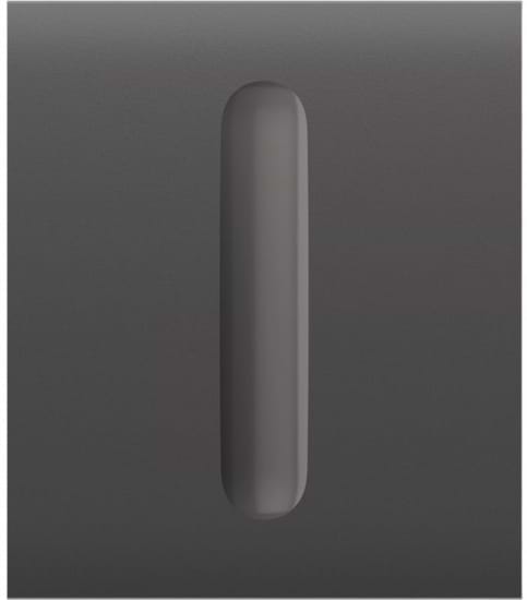 Кнопка для LightSwitch центральна для одноклавішного вимикача Ajax CenterButton Dimmer 1-gang 2-way for LightSwitch, Jeweler, grey (000051274)