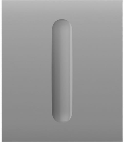 Кнопка для LightSwitch центральна для одноклавішного вимикача Ajax CenterButton Dimmer 1-gang 2-way for LightSwitch, Jeweler, fog (000051276)