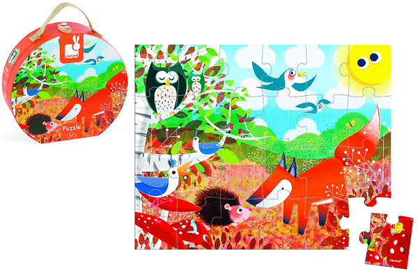 Фото - Пазли (3-4 роки) Janod Ліс (J02857)