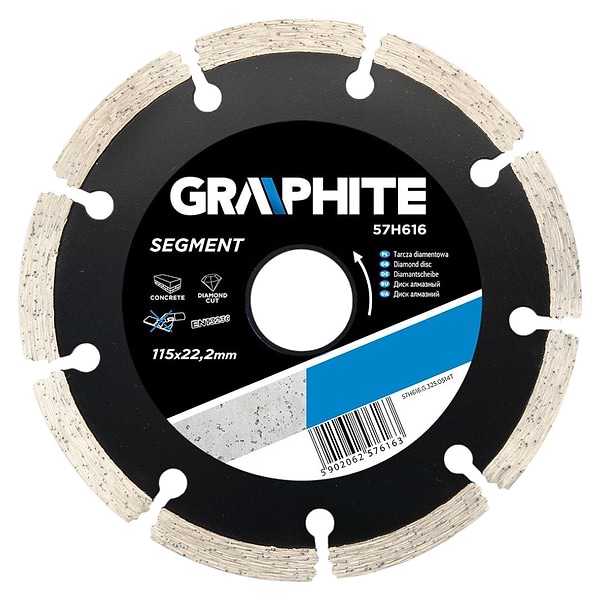 Фото - Диск алмазний GRAPHITE 57H616