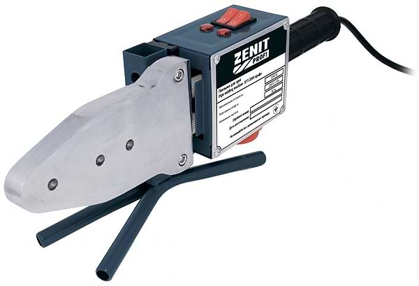 Фото - Паяльник для пластикових труб Зеніт ЗПТ-2000 Профі (850532)