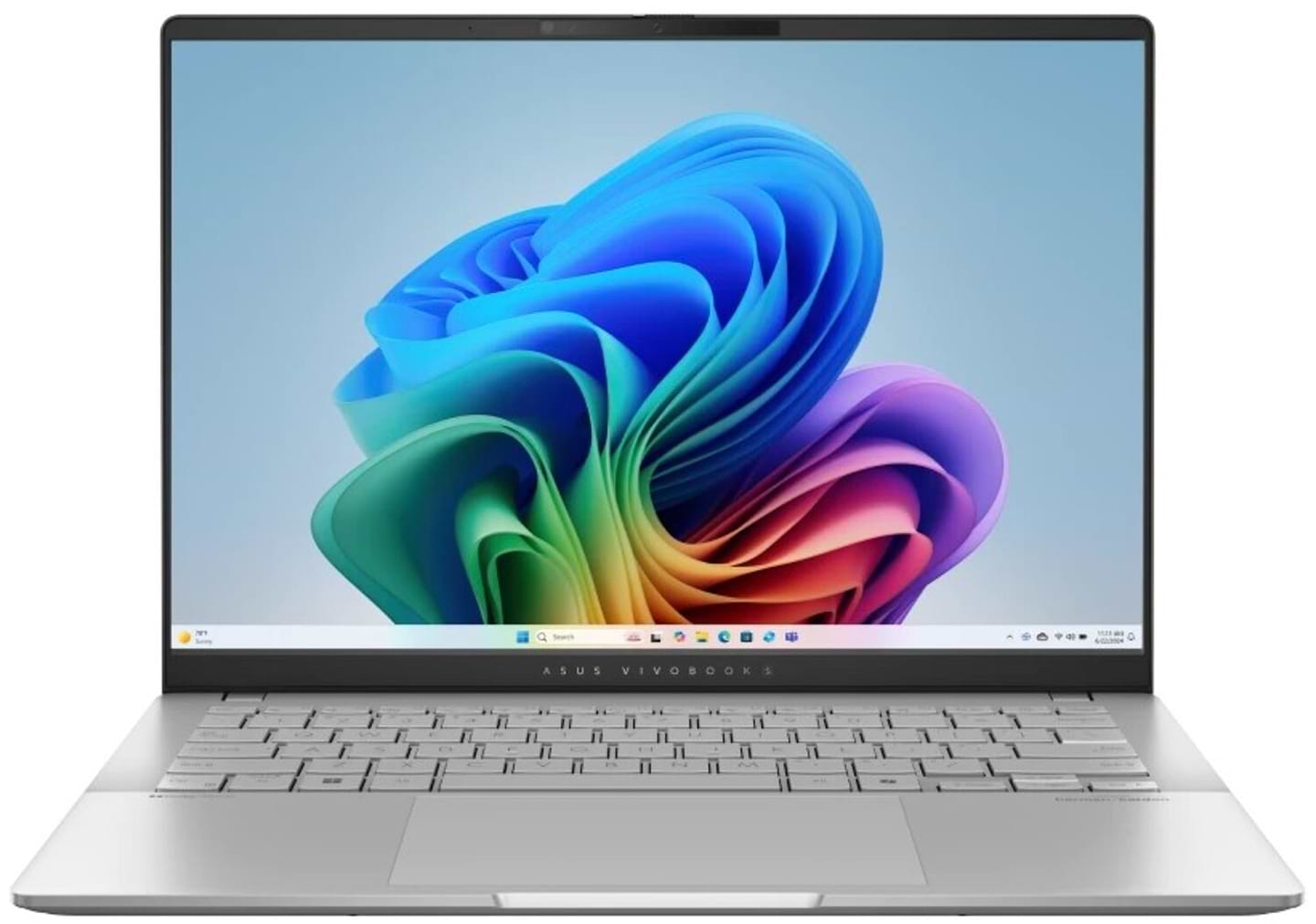 Ноутбук Asus Vivobook S 14 M5406KA-QD080 Cool Silver - Фото 1