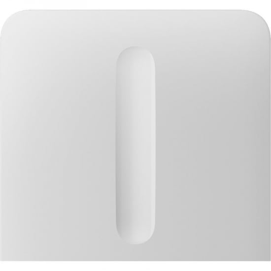 Кнопка LightSwitch бокова для одноклавішного вимикача Ajax SideButton Vertical Dimmer 1-gang 2-way for LightSwitch, Jeweler, white (000051300)