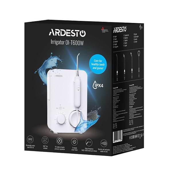 Фото - Ирригатор Ardesto OI-T600W
