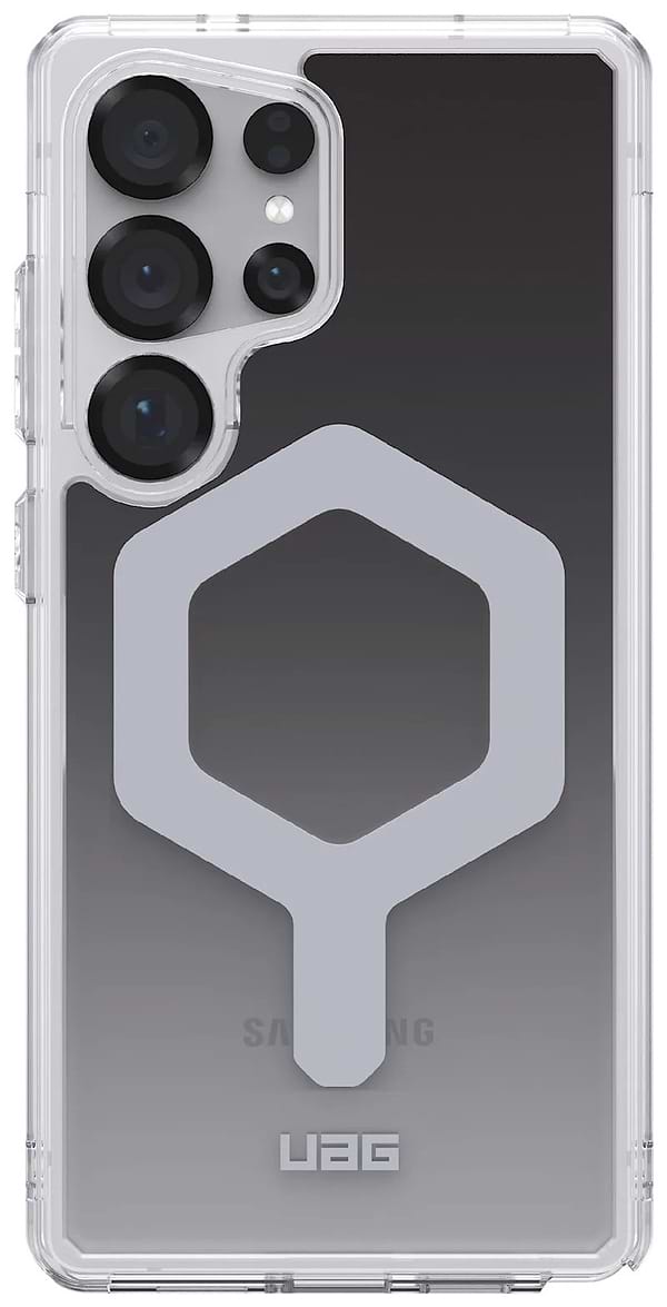 Фото - Чохол для смартфону UAG for Samsung Galaxy S25 Ultra Plyo with Magnet, Black/Clear Ombre (21448611404G)