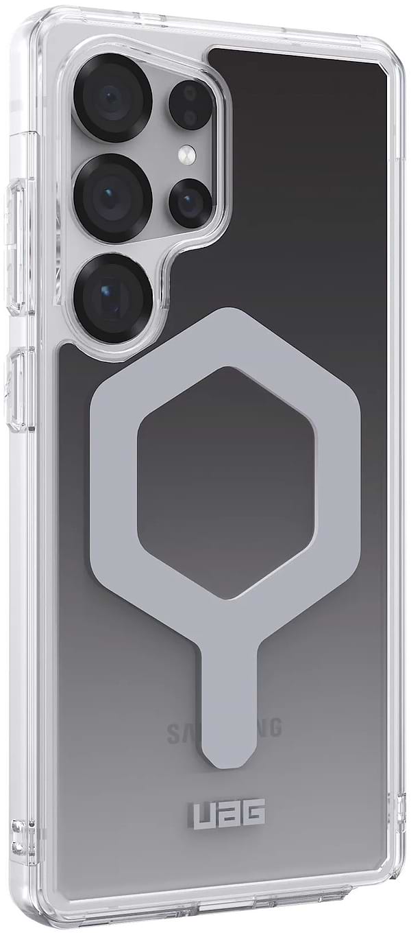 Фото - Чохол для смартфону UAG for Samsung Galaxy S25 Ultra Plyo with Magnet, Black/Clear Ombre (21448611404G)