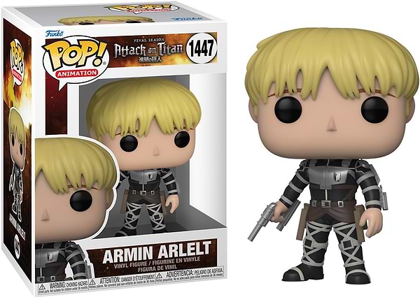 Фото - Коллекционная фигурка FUNKO POP! cерии Атака титанов - АРМИН АРЛЕРТ (67928)