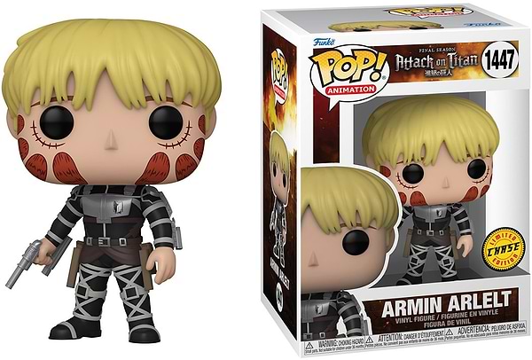 Фото - Коллекционная фигурка FUNKO POP! cерии Атака титанов - АРМИН АРЛЕРТ (67928)