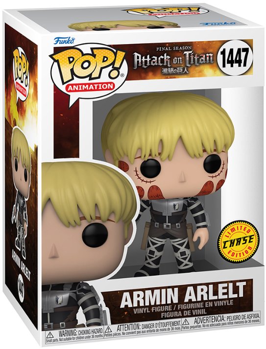 Фото - Коллекционная фигурка FUNKO POP! cерии Атака титанов - АРМИН АРЛЕРТ (67928)