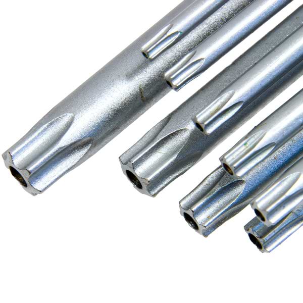 Фото - Набір шестигранних ключів Bosch 9 шт. (1.600.A01.TH4)